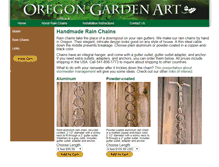 Tablet Screenshot of oregongardenart.com